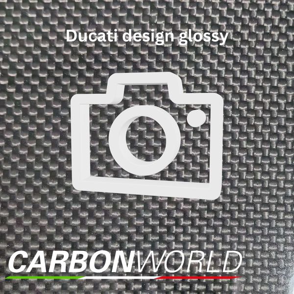 glossy seatcover carbonfiber Ducati Panigale Streetfighter V4 2025-