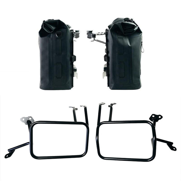 Unit Garage 2xUG002+AL0C+4702 Two Khali side panniers in TPU 35L - 45L + Pair of aluminium plates + Aluminium bag frames Atlas KTM 1290/1390 Super Adventure S-R