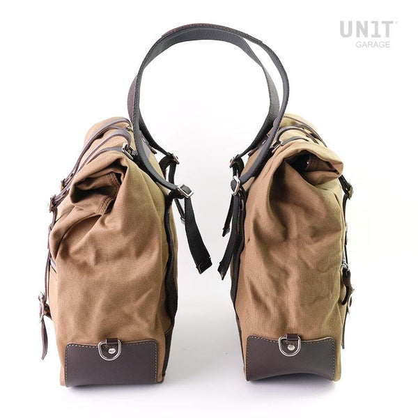 Unit Garage 2xU003 Two universal side bags in Canvas
