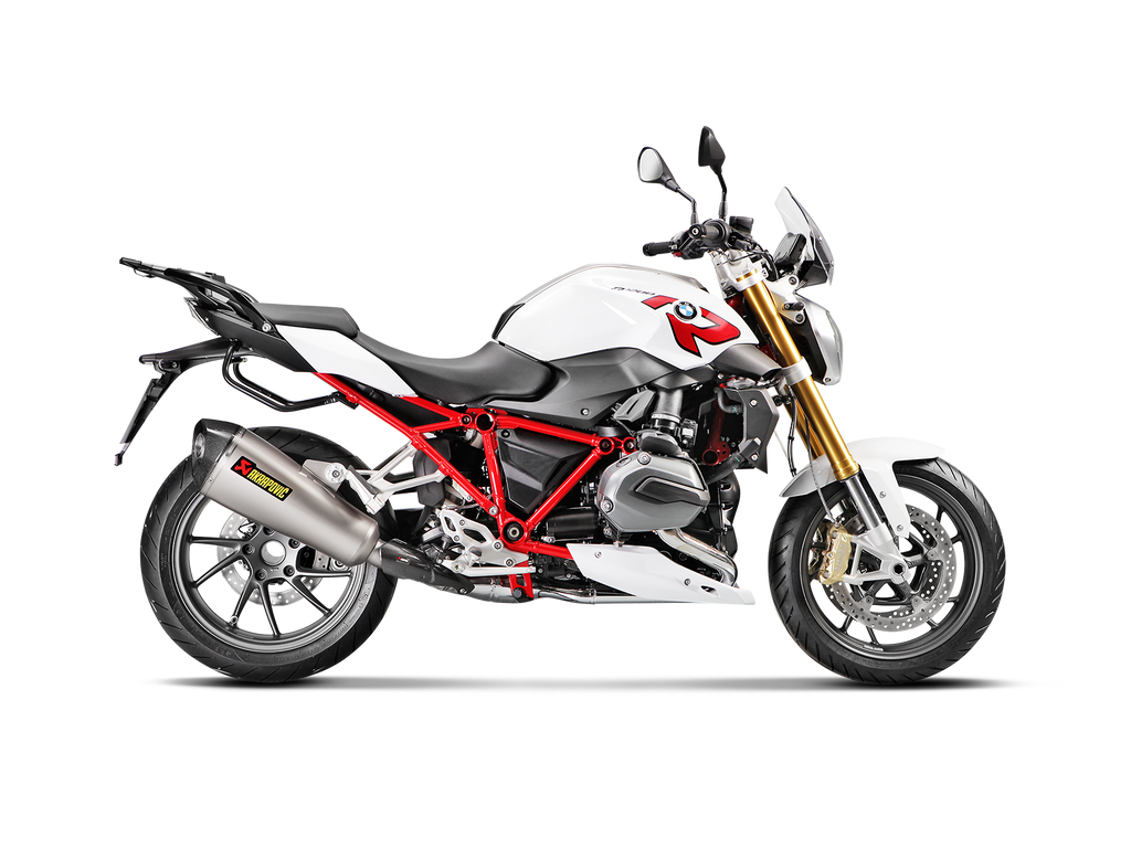 AKRAPOVIC BMW R 1200 R / R 1200 RS 2015-2018 Slip-On Line (Titanium) S-B12SO19-HLGBL