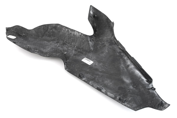 MOTOCORSE Fairing side panel - upper left extension Trama del carbonio e finitura superficiale