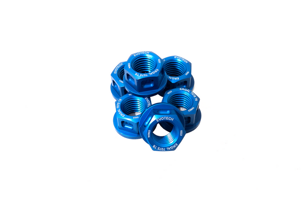 Evotech RC Kit 6 Sprocket Flange Nuts M12 × 1.50 – 7075-T6 Ergal - image 3