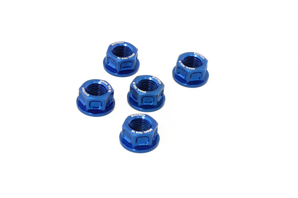Evotech RC 5-Piece Sprocket Flange nut M12 × 1.50 Kit – 7075-T6 Ergal - image 2