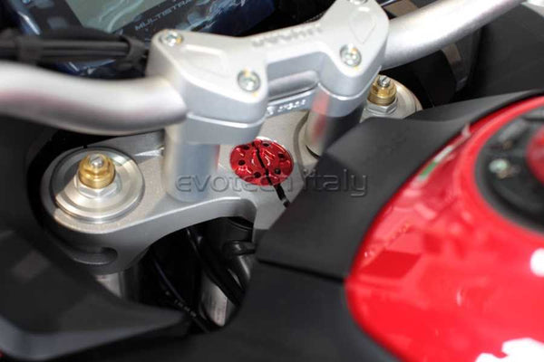 Evotech RC Ringnut Ducati M35 × 1 (Top Yoke) – 7075-T6 Ergal - image 1