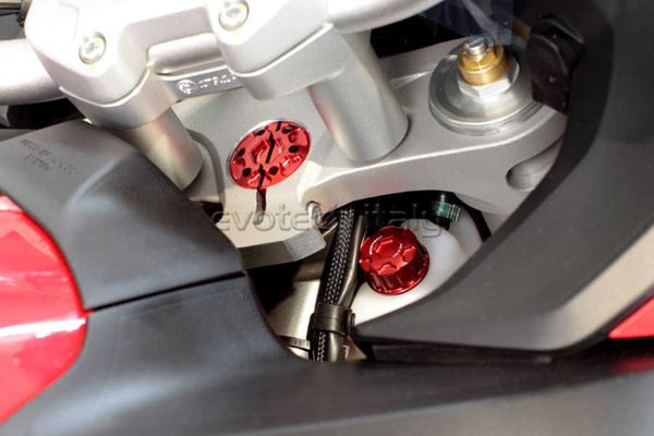 Evotech RC Ringnut Ducati M35 × 1 (Top Yoke) – 7075-T6 Ergal - image 2