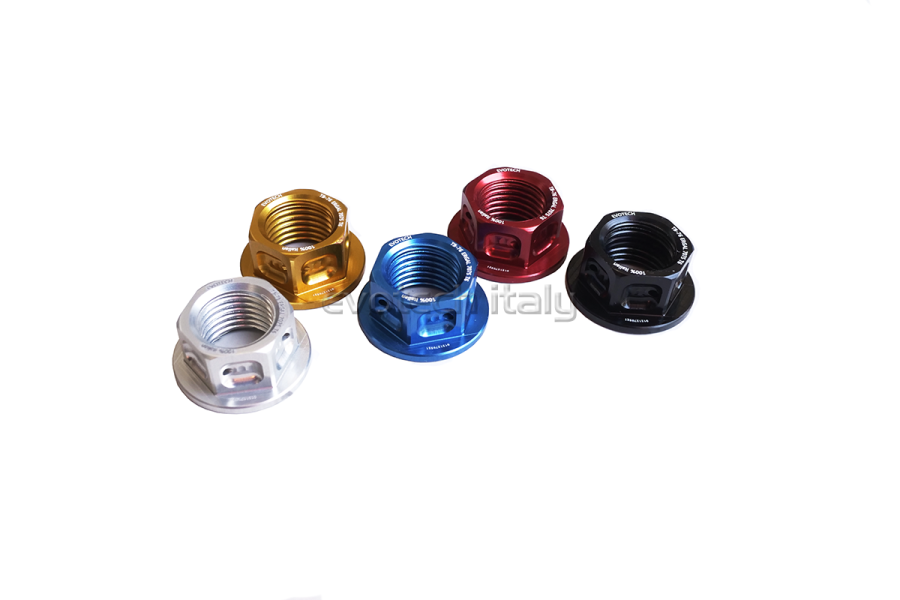 Evotech RC 7075-T6 Ergal Nut M14 × 1.5 (rear wheel, swingarm) - image 1