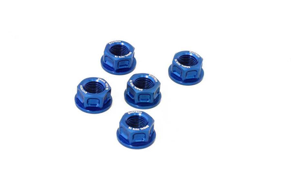 Evotech RC 5-Piece Sprocket Flange nut M12 × 1.25 Kit – 7075-T6 Ergal - image 2