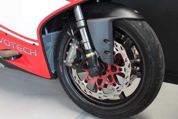 Evotech RC Ducati Steel Front Axle & Slider Kit – image 3