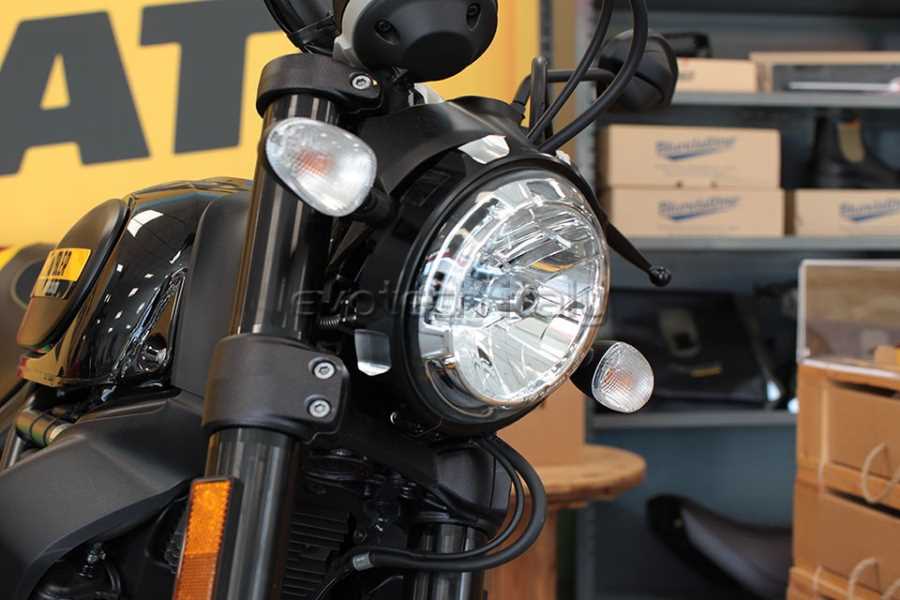 Evotech RC Ducati Scrambler headlight trim – image 1