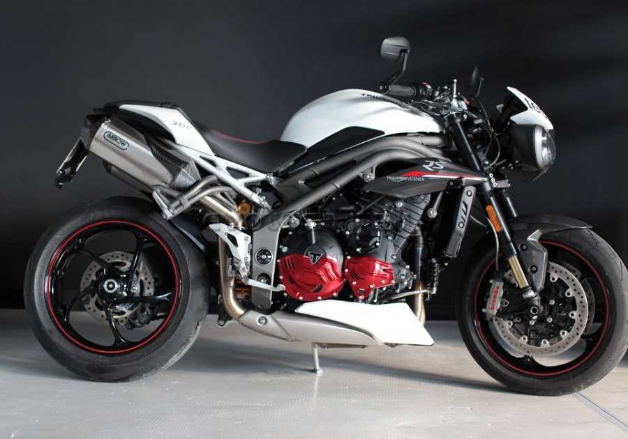 Anti-Shock frame sliders for Triumph Speed Triple 1050/ R/ RS - image 1