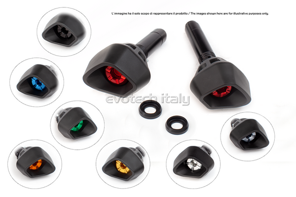 Anti-Shock frame sliders for Triumph Speed Triple 1050/ R/ RS - image 2