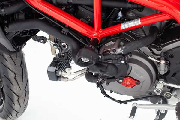 Evotech RC DEFA-042 Ducati Hypermotard 950 frame sliders