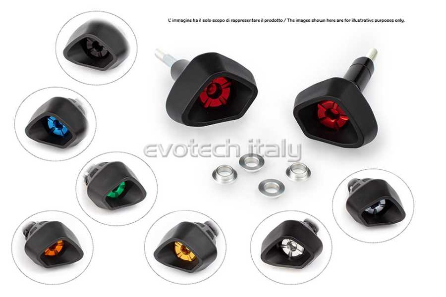 Anti-Shock frame sliders for Yamaha R6 '08-'16 - image 1