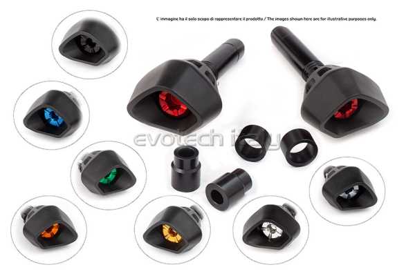 Evotech RC DEFA-047 Aprilia Dorsoduro Shiver frame sliders
