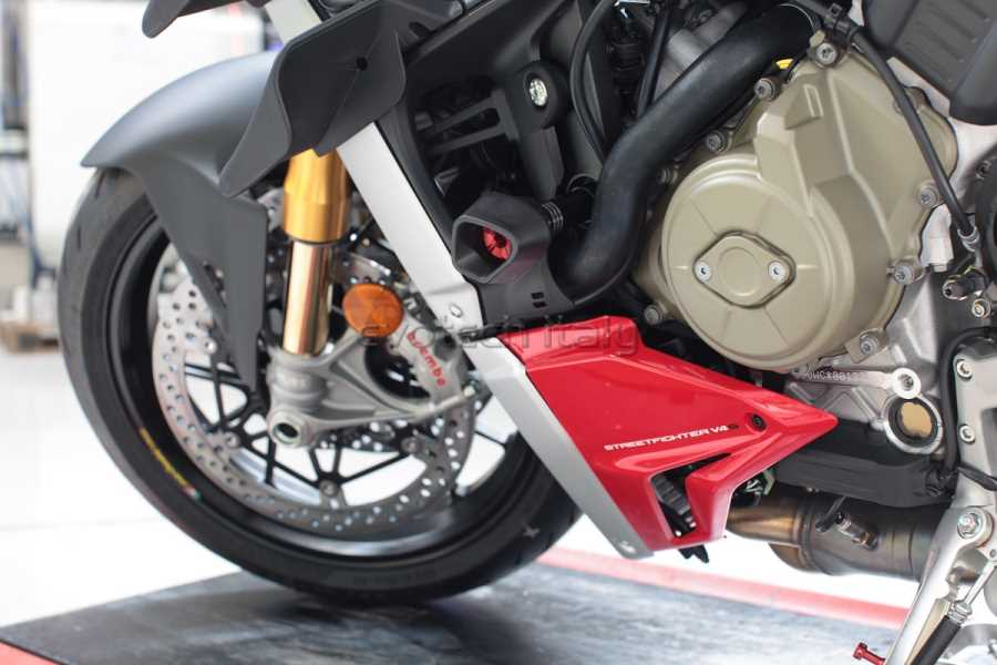 Evotech RC DEFA-064 Ducati Streetfighter V4 S frame sliders