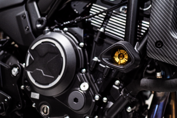 Evotech RC DEFA-074 CFMOTO 700CL-X Sport frame sliders