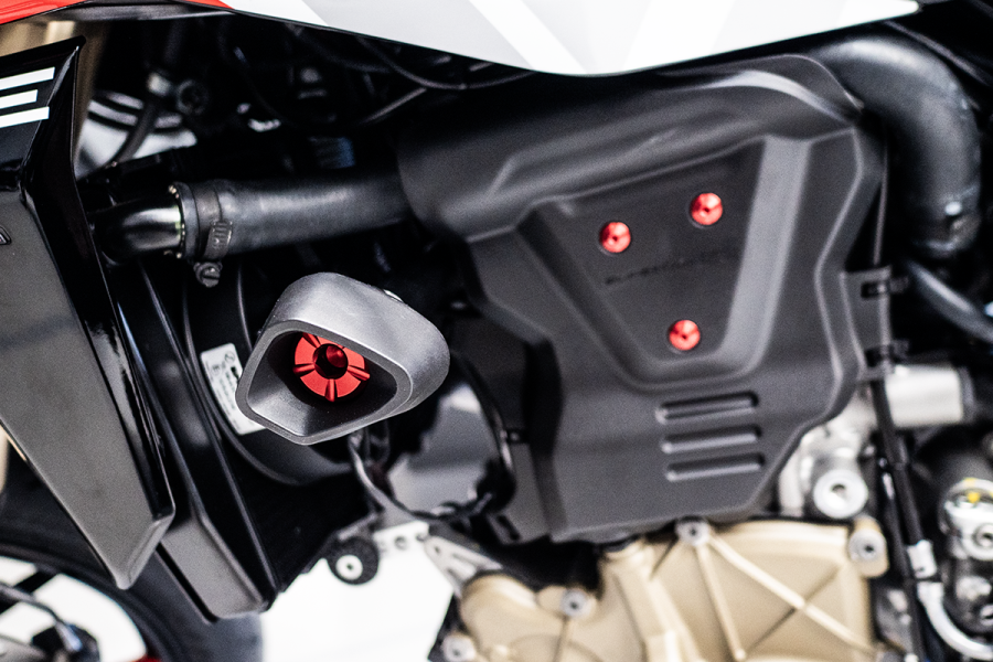 Evotech RC DEFA-078 Ducati Hypermotard 698 frame sliders