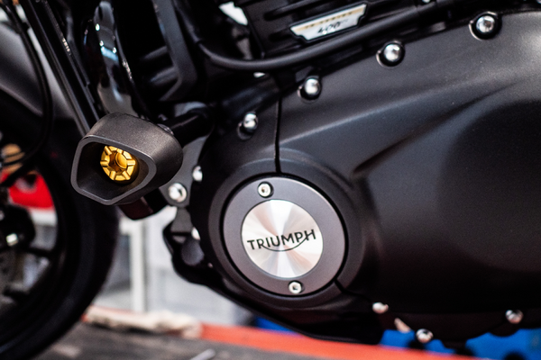 Anti-Shock frame sliders for Triumph Speed 400/ Scrambler 400x - image 1