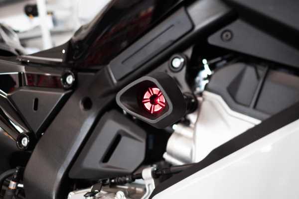 Evotech RC DEFA-094 CFMOTO 675 SR-R frame sliders