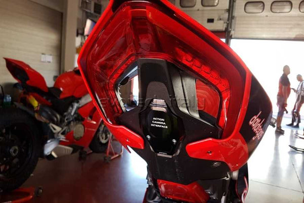 Evotech RC Panigale V4 Tail Tidy Optional Cover Suitable for Action Camera