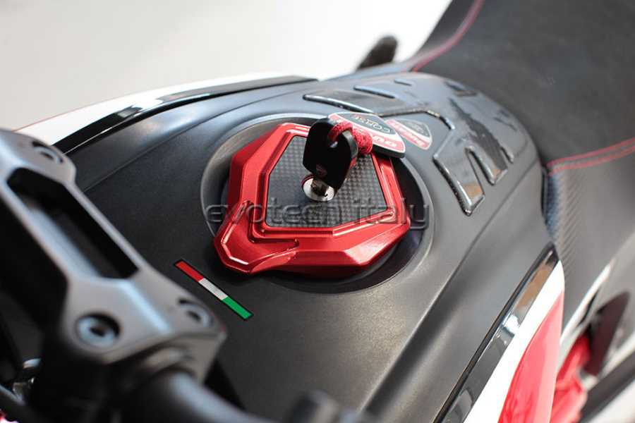 Evotech RC Key Lock Fuel Cap for Ducati Hypermotard Hyperstrada 821/939