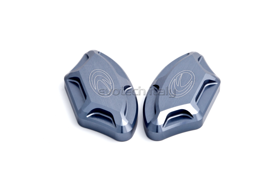 Evotech RC "Gems of the Wind" Mirror Block-Off Plates Yamaha R6 '08-'16 - image 1