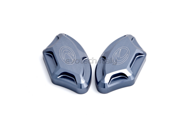 Evotech RC "Gems of the Wind" Mirror Block-Off Plates Yamaha R6 '08-'16 - image 1