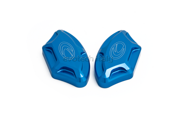 Evotech RC "Gems of the Wind" Mirror Block-Off Plates Yamaha R6 '08-'16 - image 2