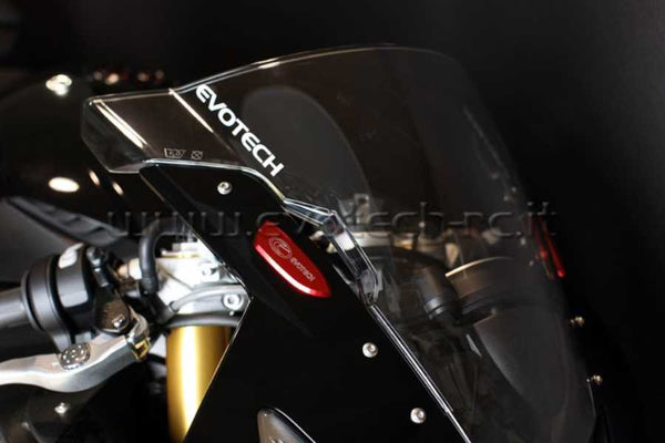 Evotech RC Mirror Block-Off Plates Yamaha R1 '09-'14 BMW S1000RR'09-'18 - image 1