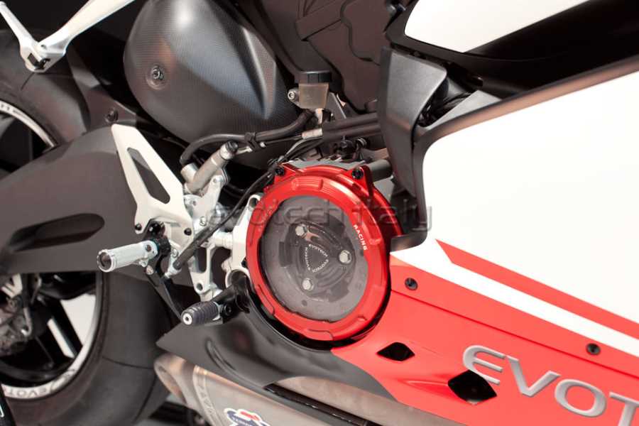 EVOTECH RC CLUTCH COVER AND PRESSURE PLATE DUCATI PANIGALE 1199/959/1299/ V2 955