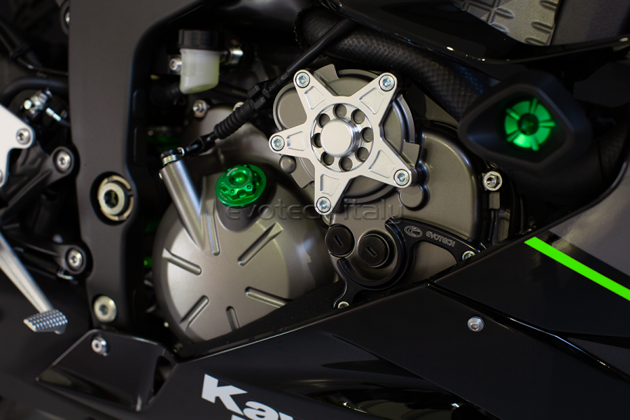 Evotech RC Kawasaki ZX-6R / 636 Right Engine Protector – image 1