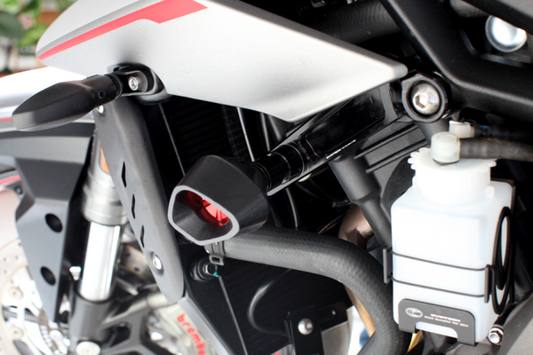 Evotech RC No-Cut frame sliders Triumph Street Triple 675/R  Street 765 R/ S/ RS/ RX - image 1