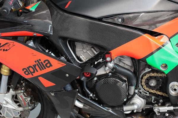 Evotech RC No-Cut Anti-Shock frame sliders Aprilia RSV4 Factory '09-'12 RSV4/R '09-'14 RSVF - image 2
