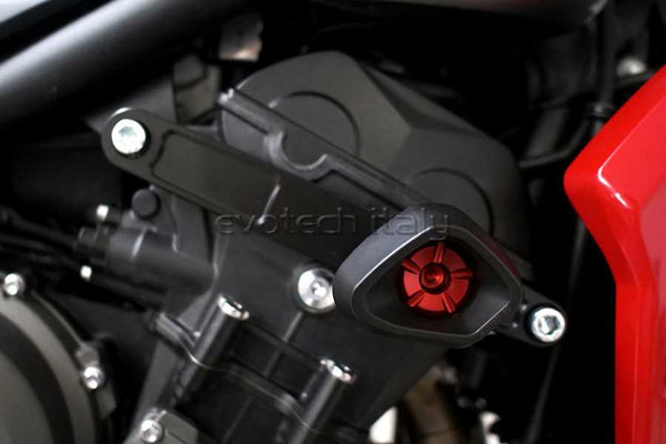 Evotech RC No-Cut Anti-Shock frame sliders Triumph Trident 660 '21-'24 - image 3