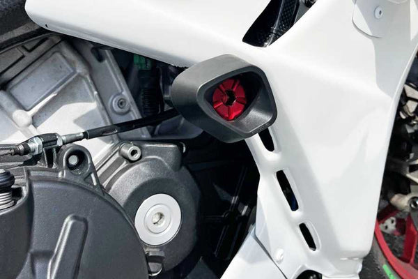 Evotech RC No-Cut Anti-Shock frame sliders Aprilia RSV4 1100 Factory  '21-'24 - image 2