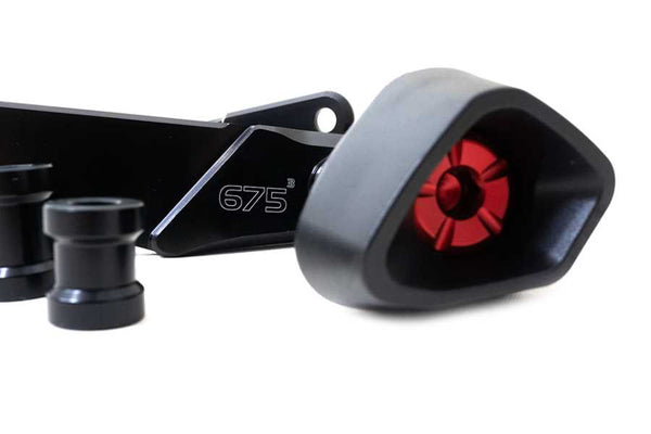 Evotech RC No-Cut frame sliders DAYTONA 675 '06-'12/ STREET TRIPLE '07-'12 - image 1