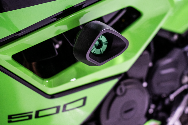 Evotech RC No-Cut frame sliders Kawasaki Ninja 500/ SE '24-'26 - image 1