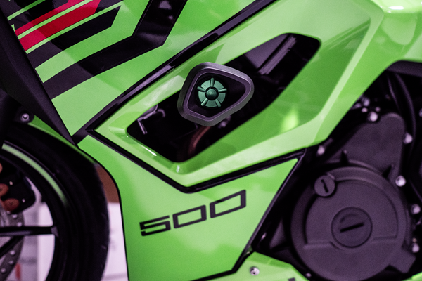 Evotech RC No-Cut frame sliders Kawasaki Ninja 500/ SE '24-'26 - image 2