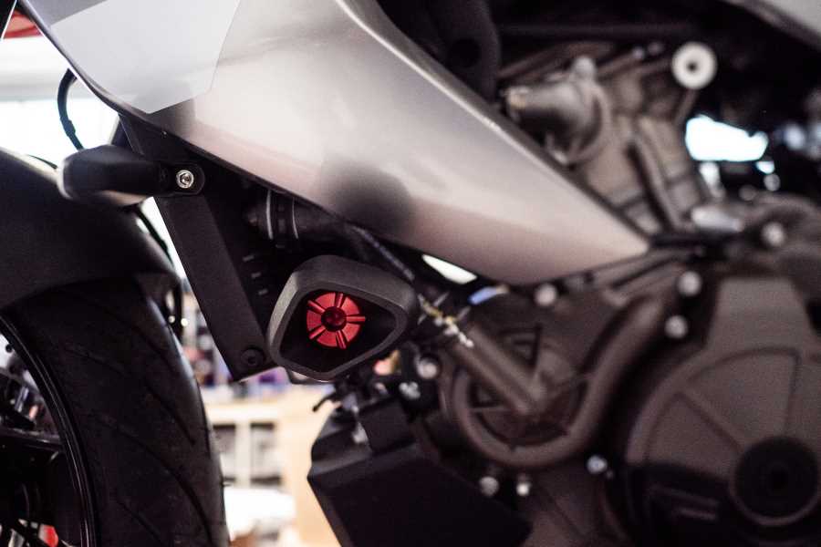 Evotech RC No-Cut Anti-Shock frame sliders Aprilia Tuono 457 - image 1