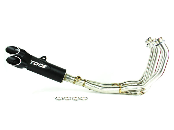 TOCE Razor Tip Full Exhaust - Yamaha FZ6R / XJ6 (09-15)
