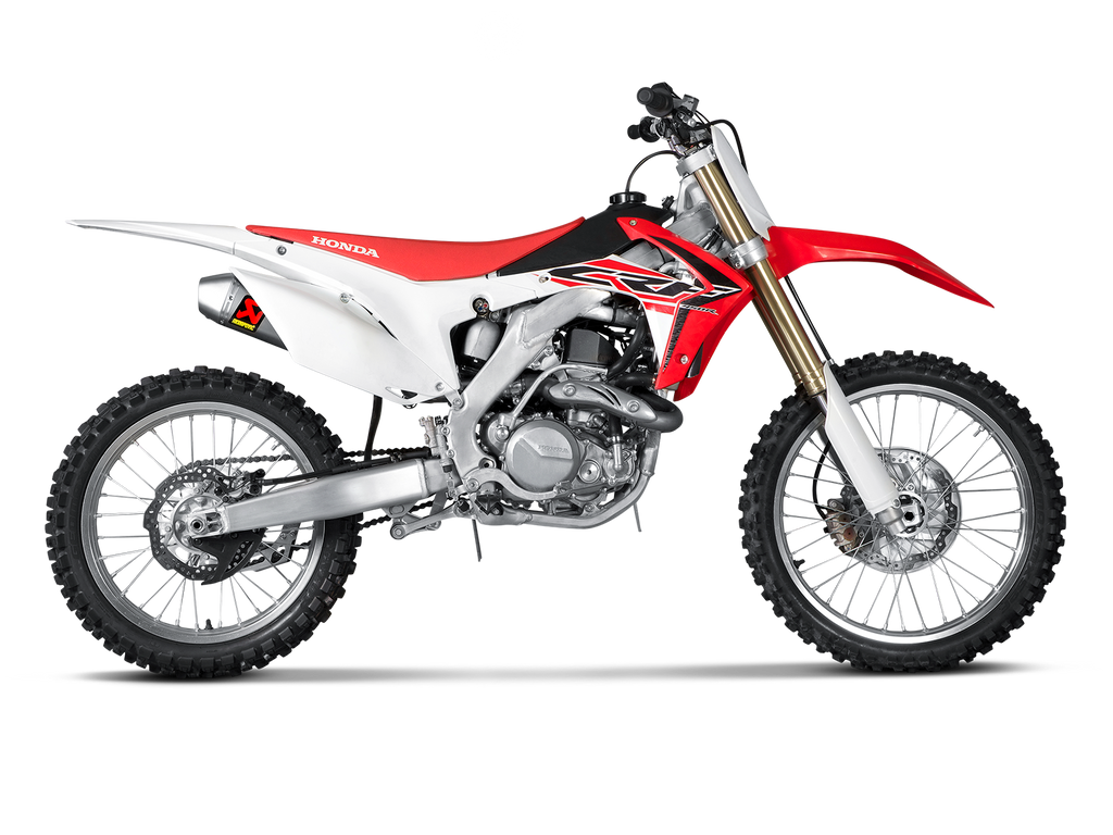 AKRAPOVIC Honda CRF450R / 450RX 2017-2019, 2020 Racing Line (Titanium) S-H4MR16-CIQTA