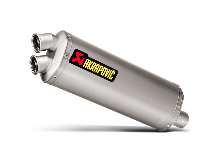 AKRAPOVIC Honda CRF1000L Africa Twin / CRF1000L Africa Twin Adventure Sports 2016-2019, 2018-2019 Slip-On Line (Titanium) S-H10SO22-HWT
