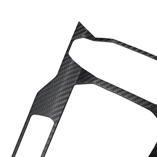 FABSPEED Carbon Fiber Center Console Large Outer Trim Bezel - Lamborghini Aventador