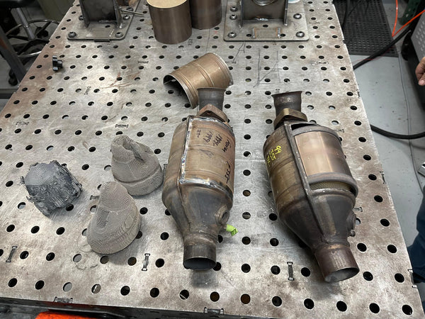 FABSPEED Ferrari F355 Factory/OEM Catalytic Converter Re-Coring