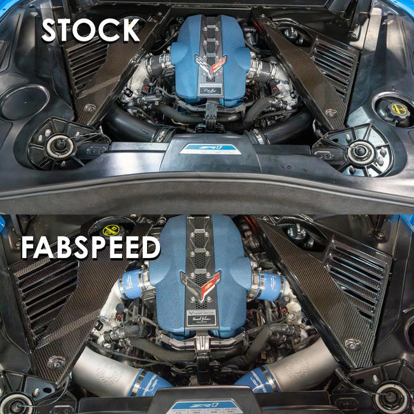 FABSPEED C8 Corvette ZR1 5ply Silicone Induction Hoses