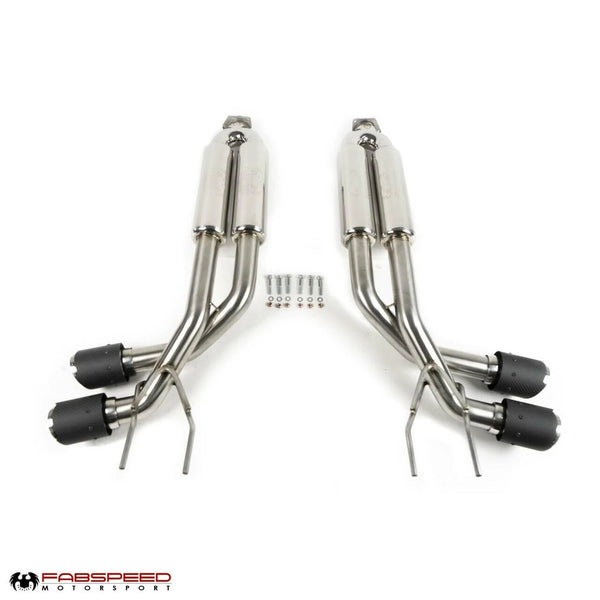 FABSPEED Mercedes-Benz G-Wagen G63 AMG Maxflo Performance Exhaust with Quad Tips (2015-2018)