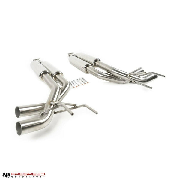 FABSPEED Mercedes-Benz G-Wagen G63 AMG Maxflo Performance Exhaust with Quad Tips (2015-2018)