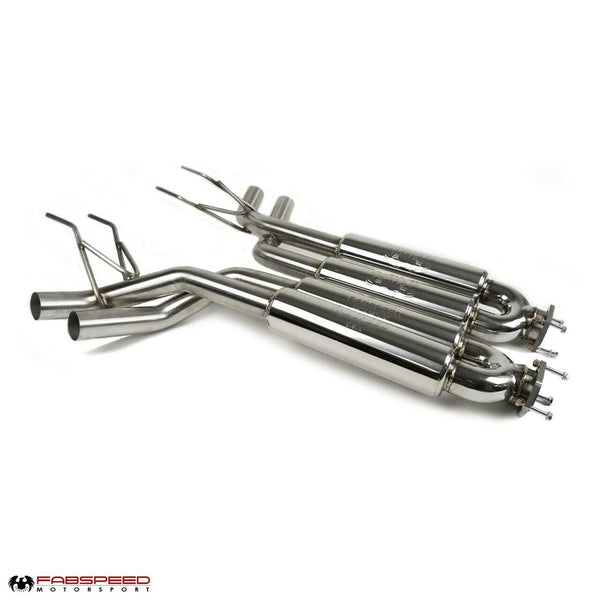 FABSPEED Mercedes-Benz G-Wagen G63 AMG Maxflo Performance Exhaust with Quad Tips (2015-2018)