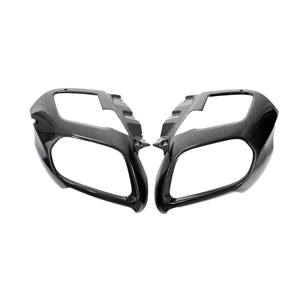 FABSPEED Carbon Fiber Rear Exhaust Outlet Trim Panels - Diffuser 812 Superfast Ferrari