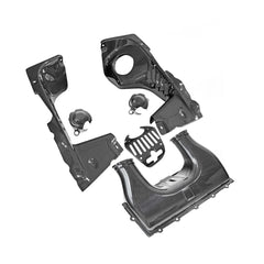 FABSPEED Carbon Fiber 6 Piece Engine Bay Set - Ferrari 458 Spider